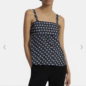 Theory Brand silk blouse